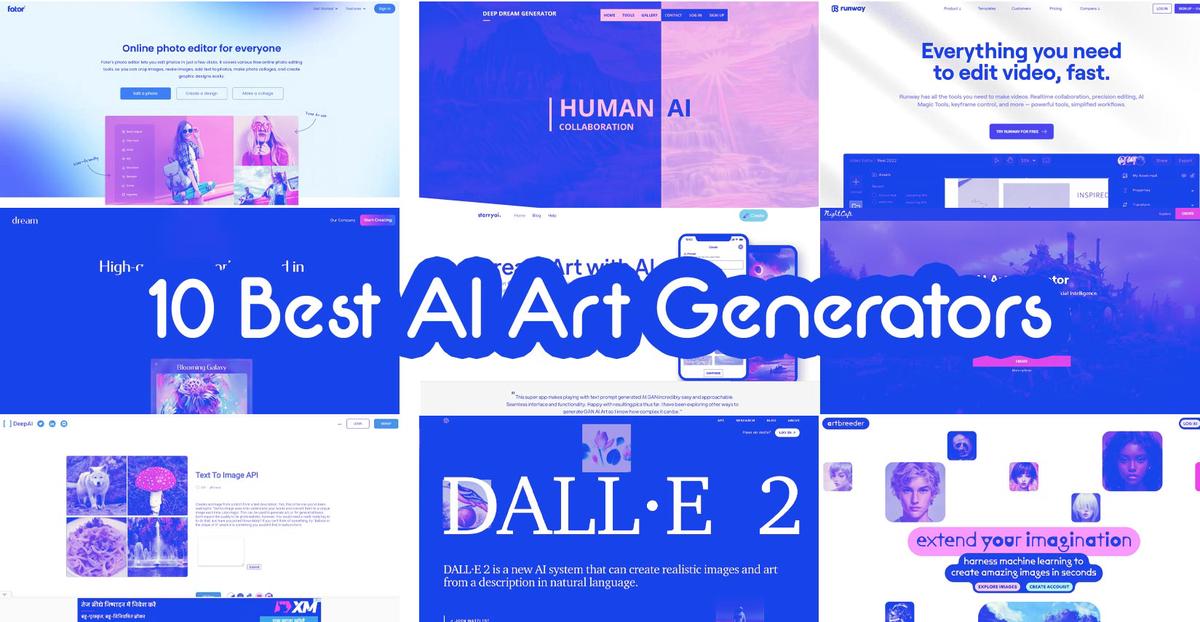 'Video thumbnail for 10 Best AI Art Generators'