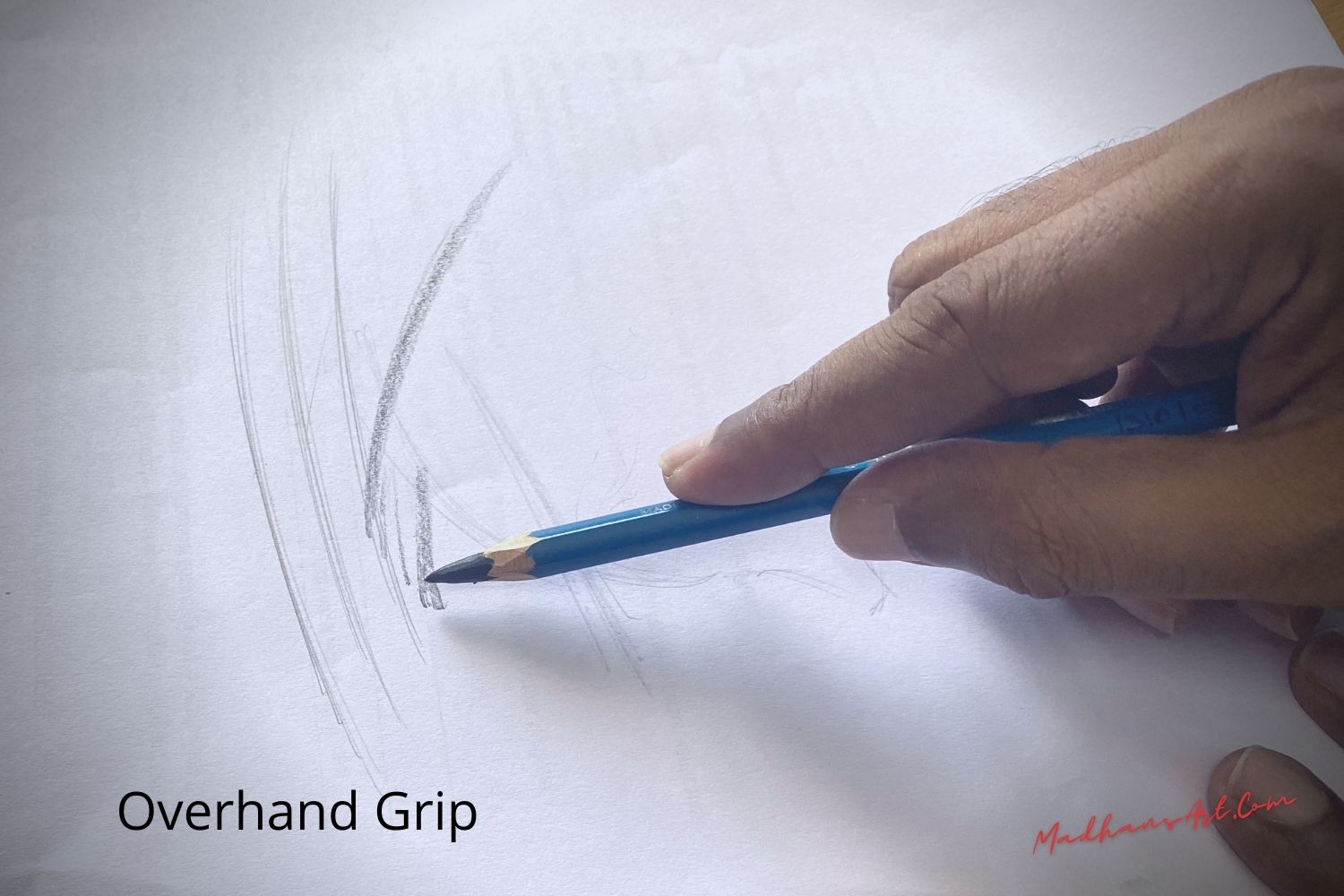 How should You Hold a Pencil when You are Drawing