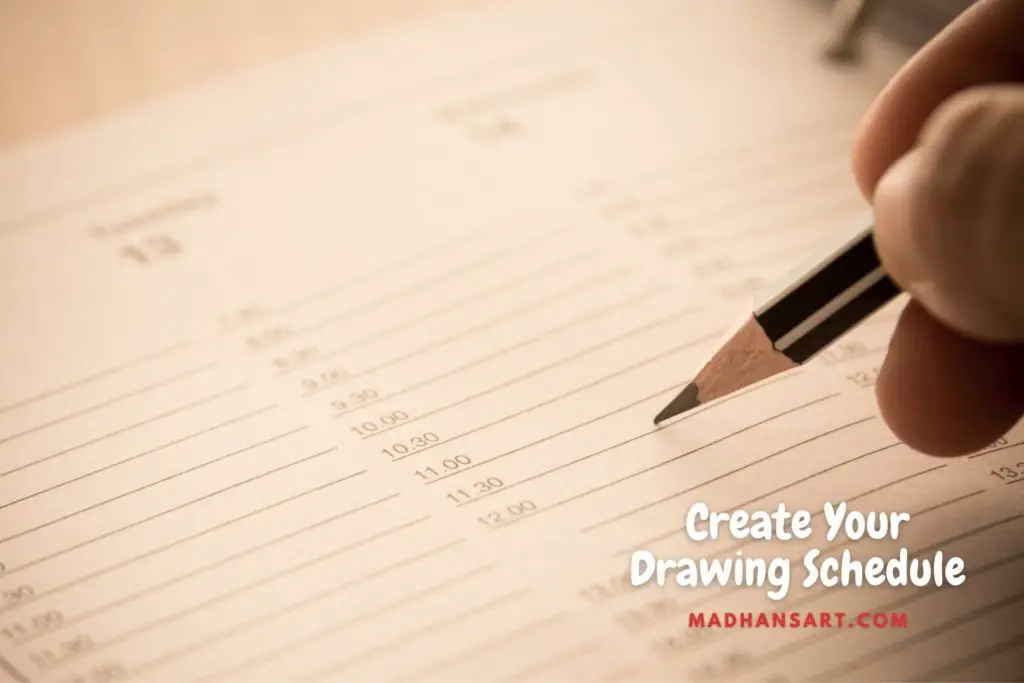 How do I Sketch Daily to Create a Routine?