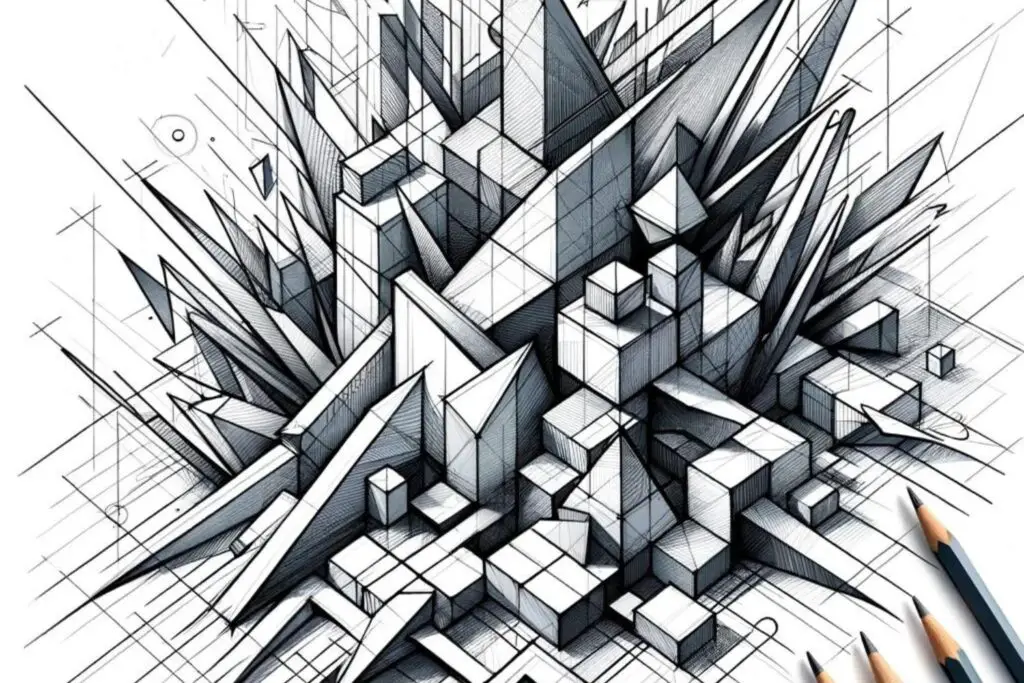 Angle in Art: Expressing Dynamics and Depth