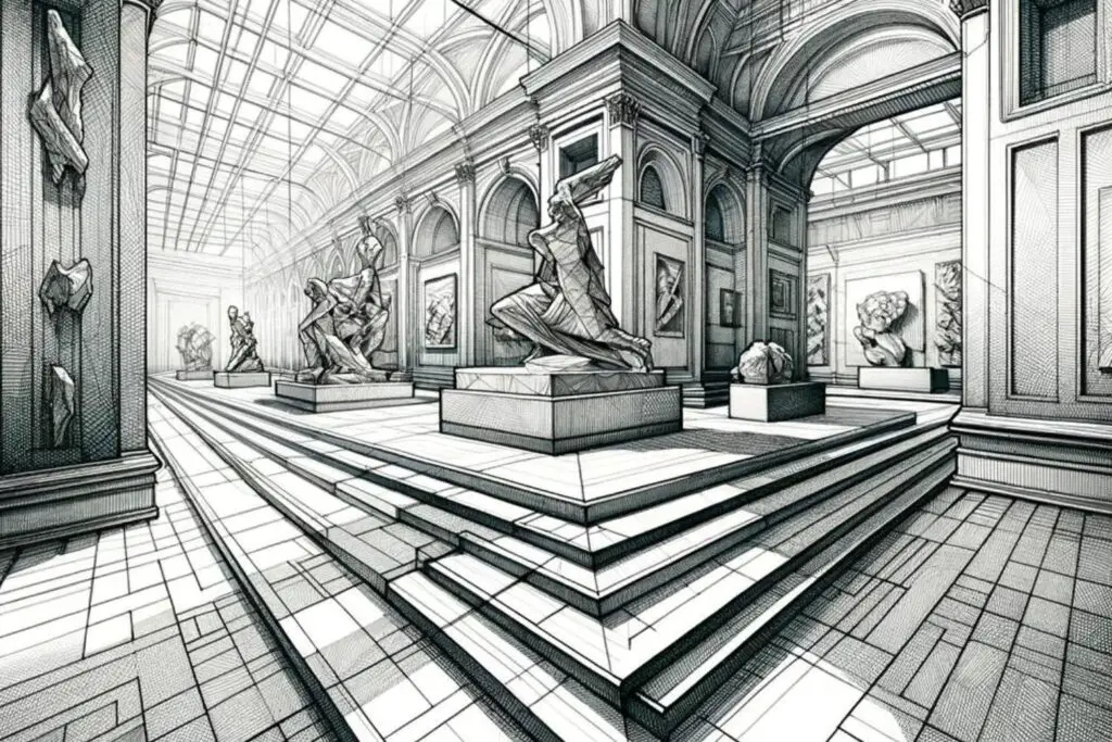 Angle in Art: Expressing Dynamics and Depth